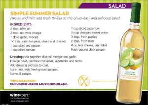 Summer Salad EN Post Card